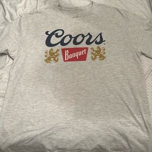 XL Grey Coors Lite T-Shirt